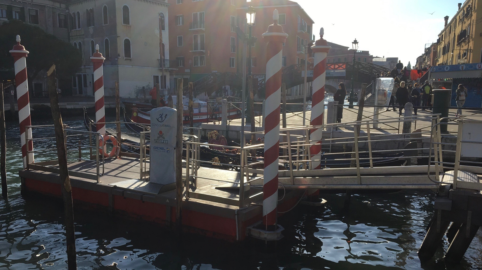 Venice Gondolas for all Dock, Carousel Image.