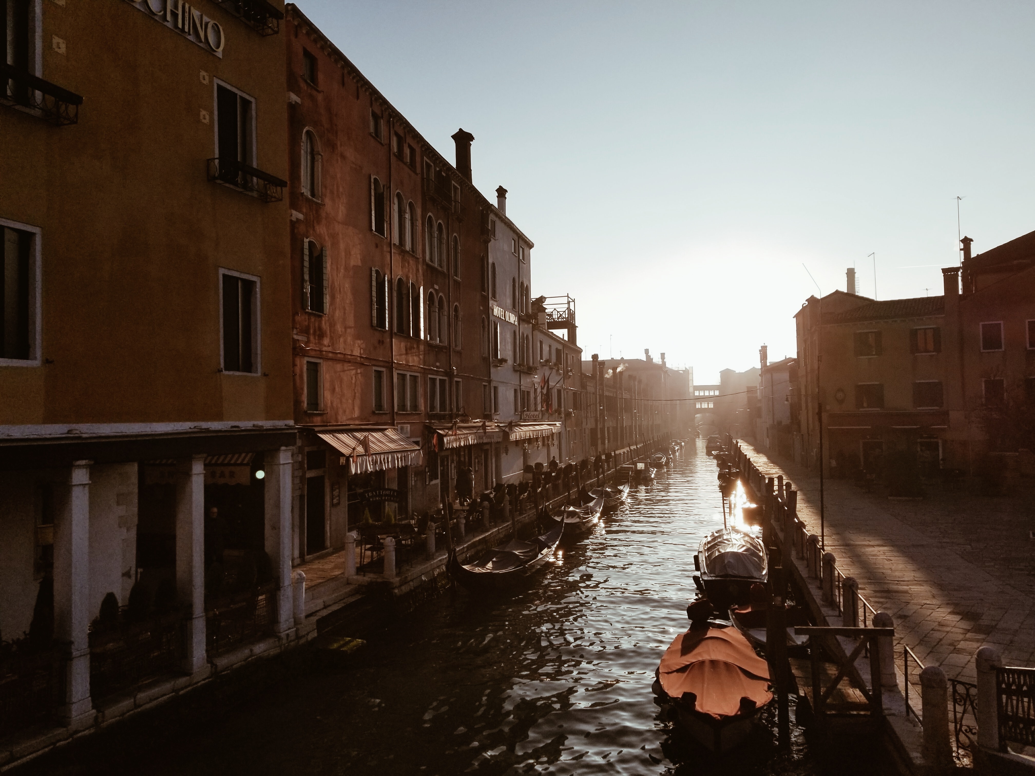 Venice Streets with Sunset, Carousel Image.