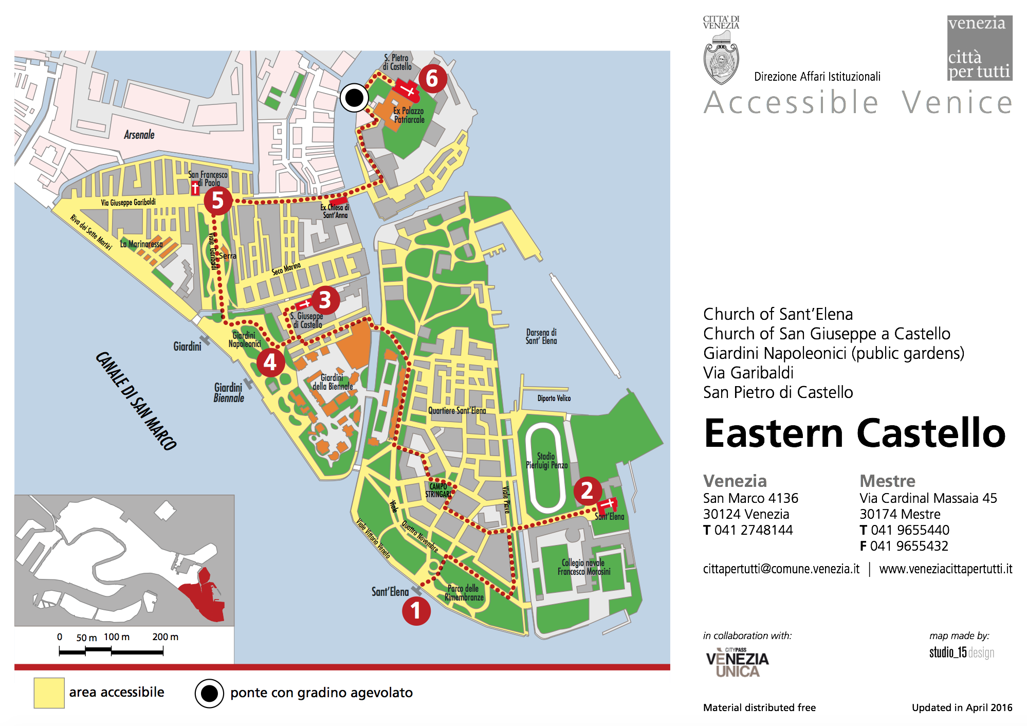 Citta per tutti Castello map